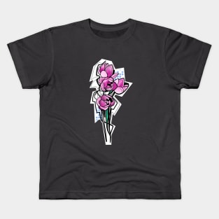 pink tulips kinseyroehmtattoos Kids T-Shirt